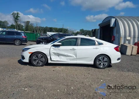 2018 Honda Civic Ex-T from USA, damaged, VIN JHMFC1F39JX024846